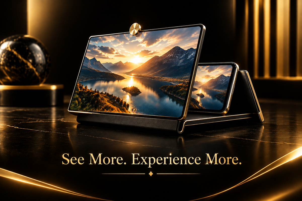 Phone Screen Magnifier Luxury Ad