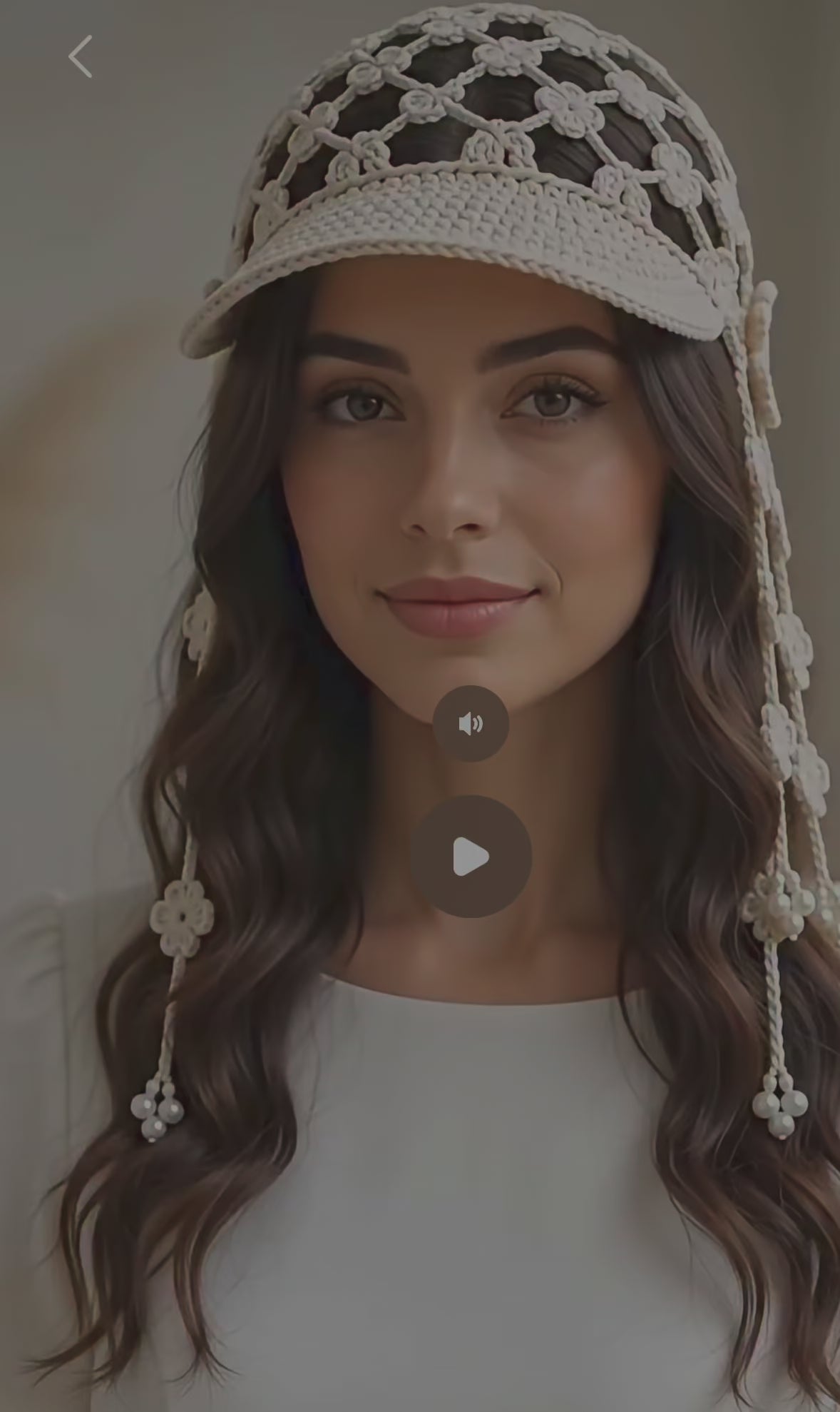 Crochet cap