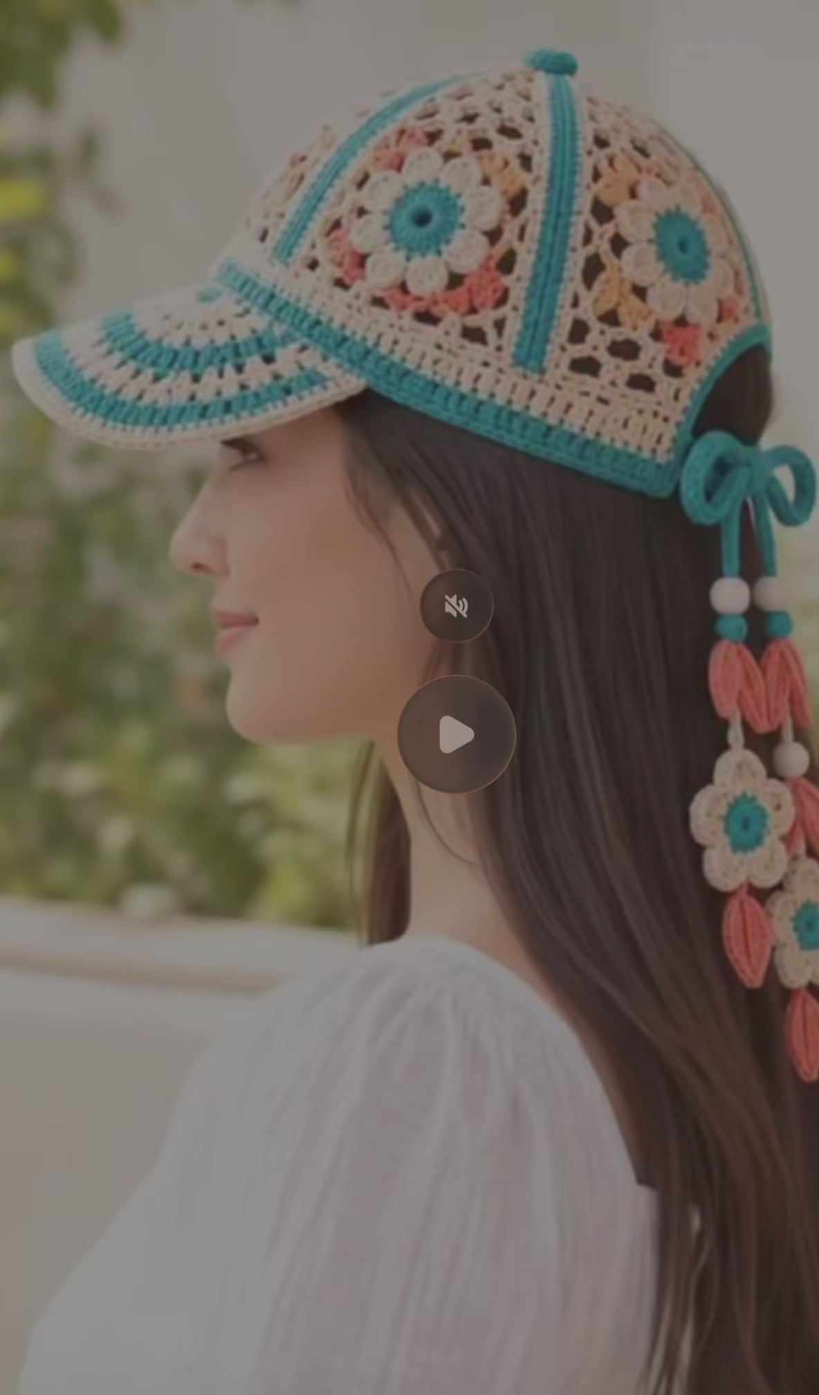 Crochet cap