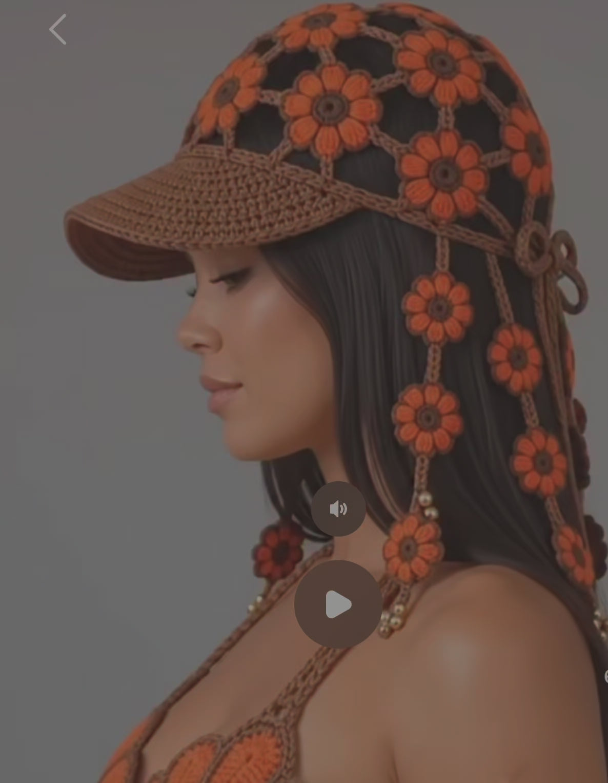 Crochet cap